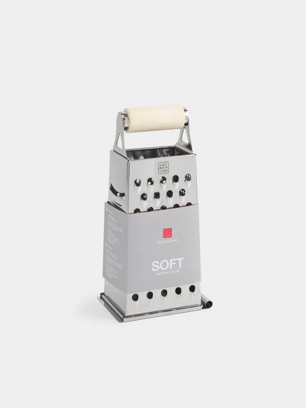 Grater, 24 cm, four-sided, beige, Soft, image-8