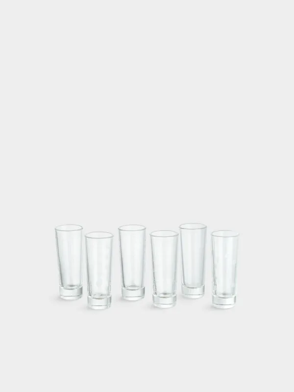 Drinking glass, 60 ml, 6 pcs, glass, Mixology, image-0
