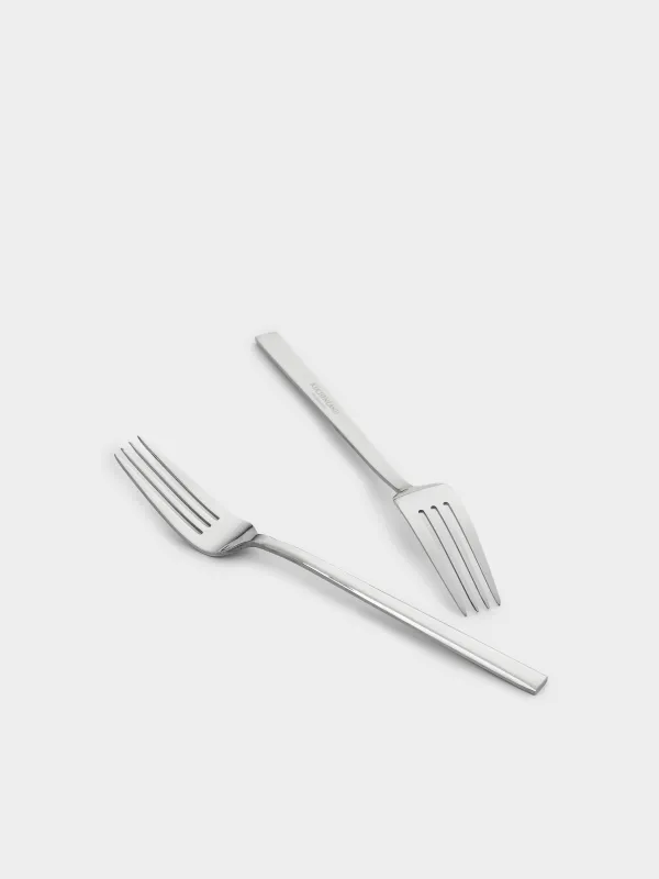 Dining fork, 2 pcs, steel, Rome, image-3