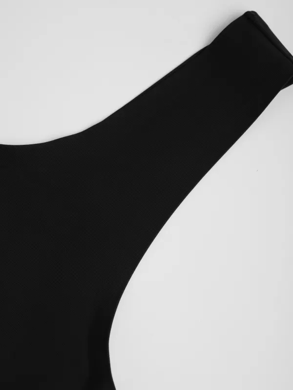 Bra-top, size S, nylon/spandex, black, Kimberly, image-6