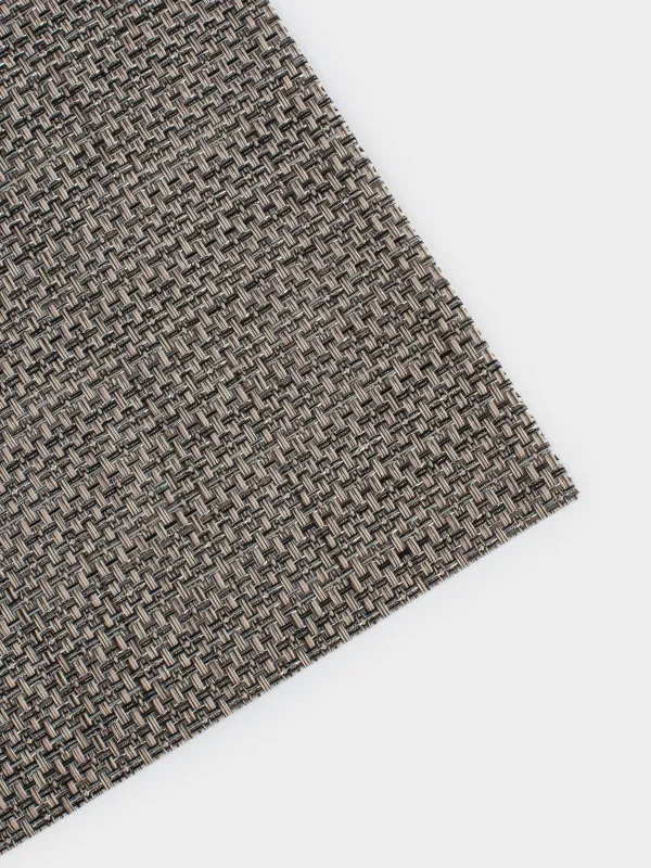Placemat, 30x45 cm, PVC, rectangular, dark gray, Solid, image-2