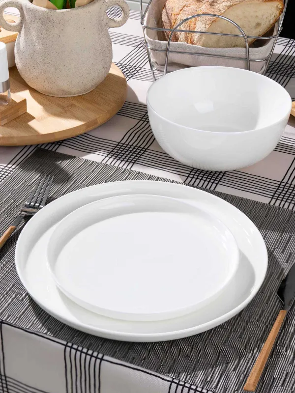 Dining plate, 26 cm, porcelain F, white, Ideal white, image-6