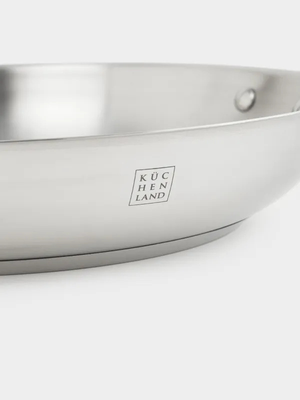 Frying pan, 28 cm, steel, Silver Stone, image-6