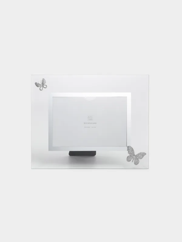 Photo frame, 23x18 cm, glass, Butterflies, Sheer, image-6