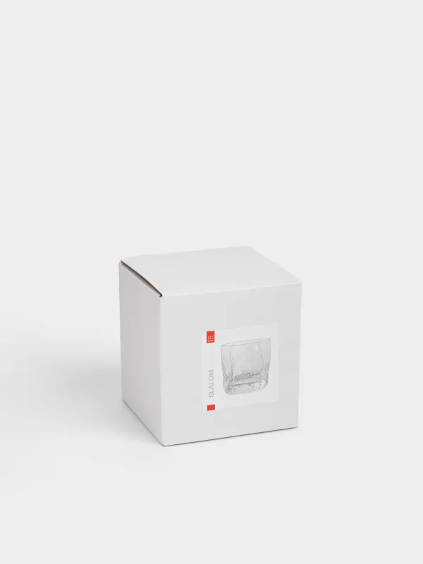 Whiskey glass, 8 cm, 245 ml, glass R, Slalom, image-3