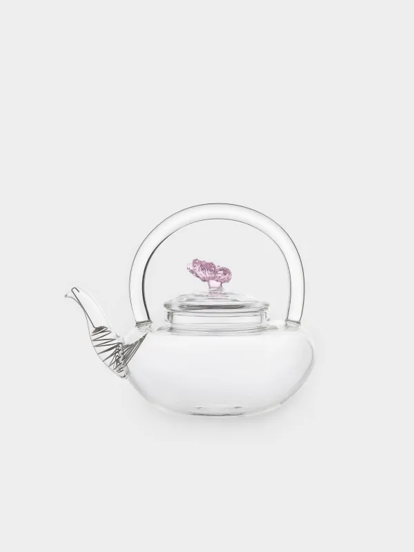 Teapot, 600 ml, glass B, Butterfly, Butterfly, image-1