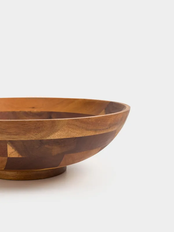 Fruit bowl, 26x8 cm, wood, Noble tree , image-3