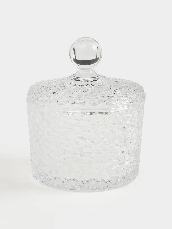 Storage container, 11x8 cm, 240 ml, glass, Nautilus