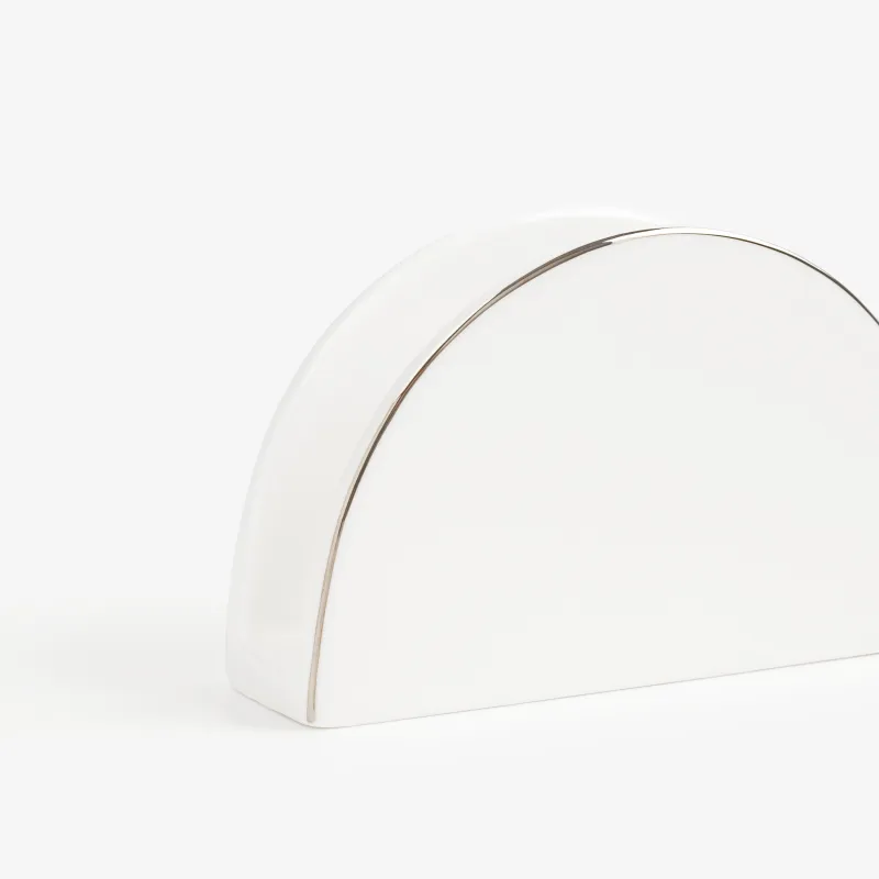 Napkin holder, 11 cm, porcelain F, Antarctica, image-4