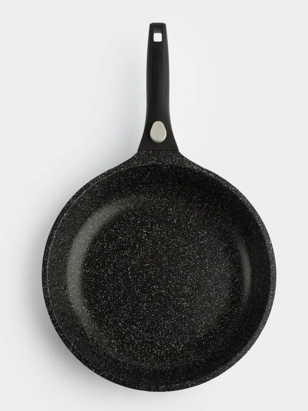 Frying pan, 28 cm, removable handle, coated, aluminum, Solution 2, image-2