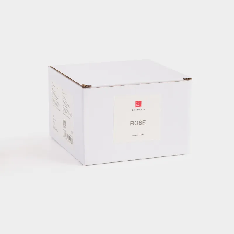 Jewelry box, 11x9 cm, ceramic, milky, Flower, Rose, image-3