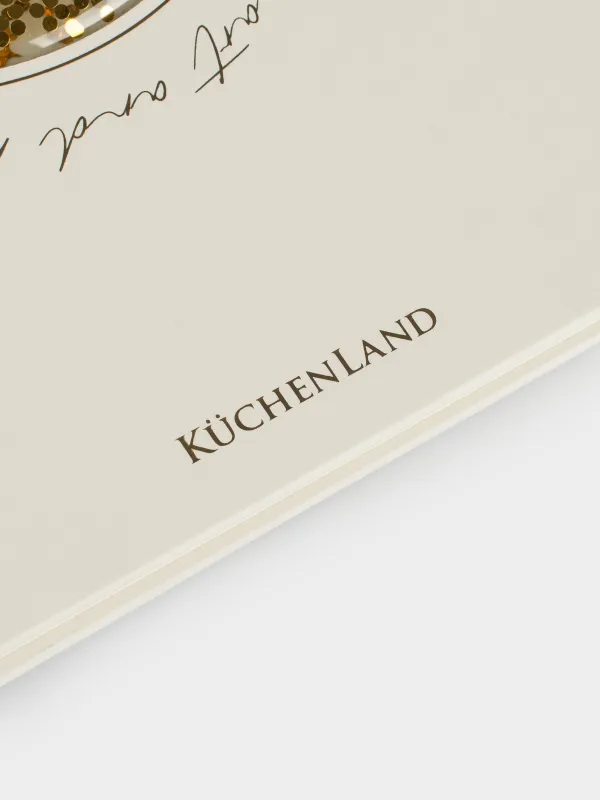 Notepad for notes, 15x20 cm, 70 l, on rings, PVC, Sphere with glitter, Stationery, image-4