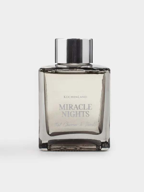 Aroma diffuser, 90 ml, Grey, Red Cherries & Vanilla, Miracle nights, image-1