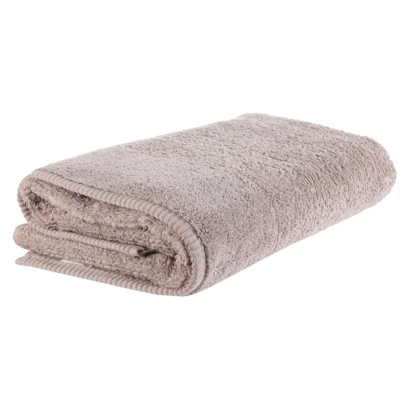 Towel, 70x140 cm, cotton, brown, Terry cotton, image-2