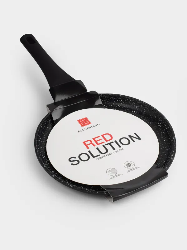 Pancake pan, 24 cm, coated, aluminum, Solution Red, image-6