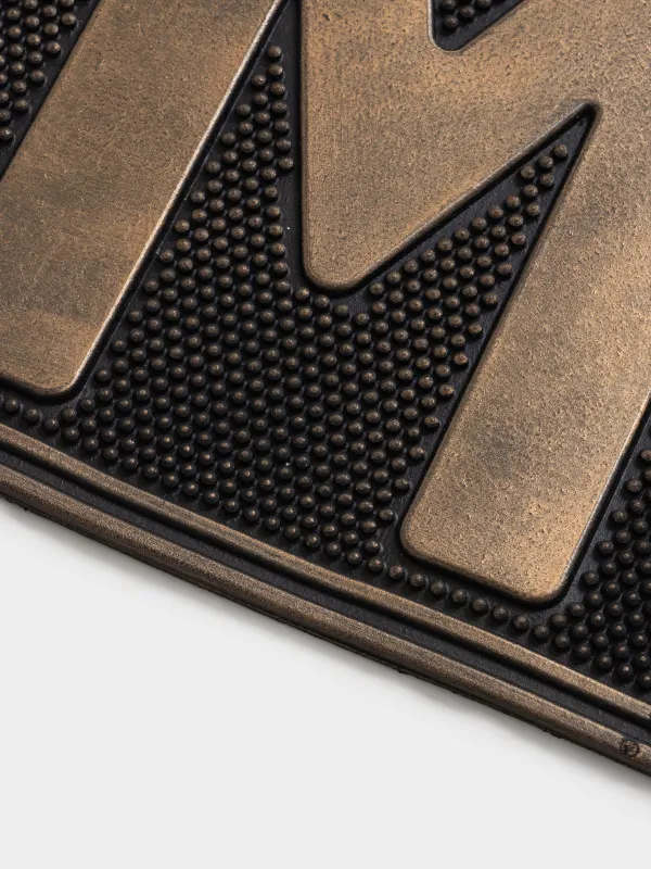 Door mat, 45x75 cm, rubber, bronze-black, Sweet homewear, homewear deco, image-2