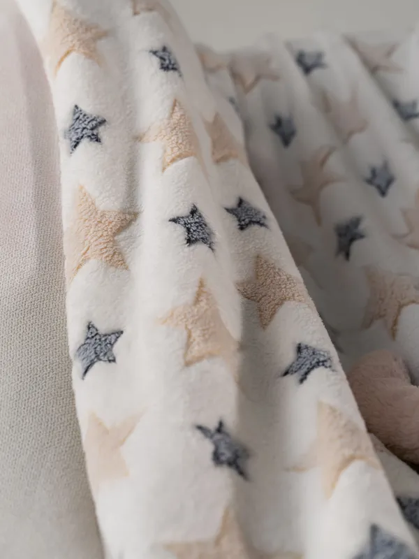 Blanket with pillow, 130x150 cm, fleece / plush, beige, Cat, Plush animals, image-5