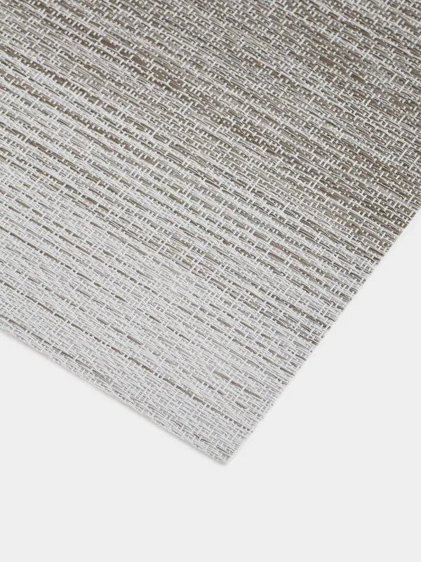 Placemat, 30x45 cm, PVC, rectangular, grey, Gradient, Solid, image-2