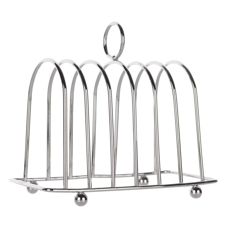 Toast stand, 14x12 cm, 6 units, steel, Classic