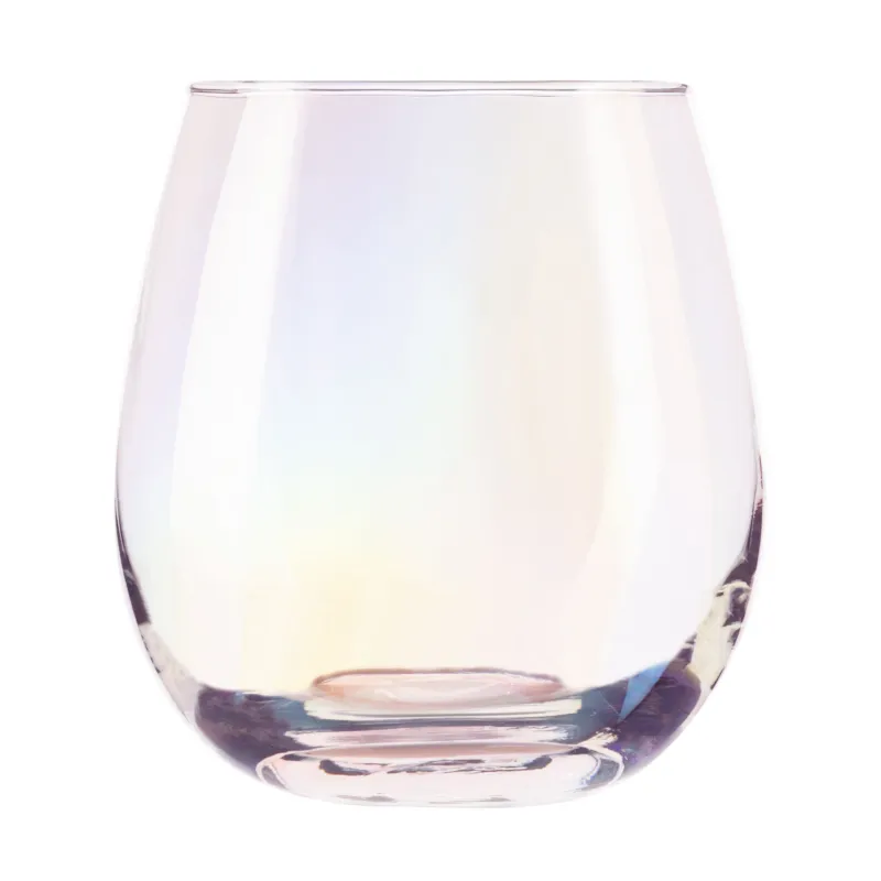 Glass, 10 cm, 460 ml, 2 pcs, glass, mother of pearl, Floyd polar, image-1