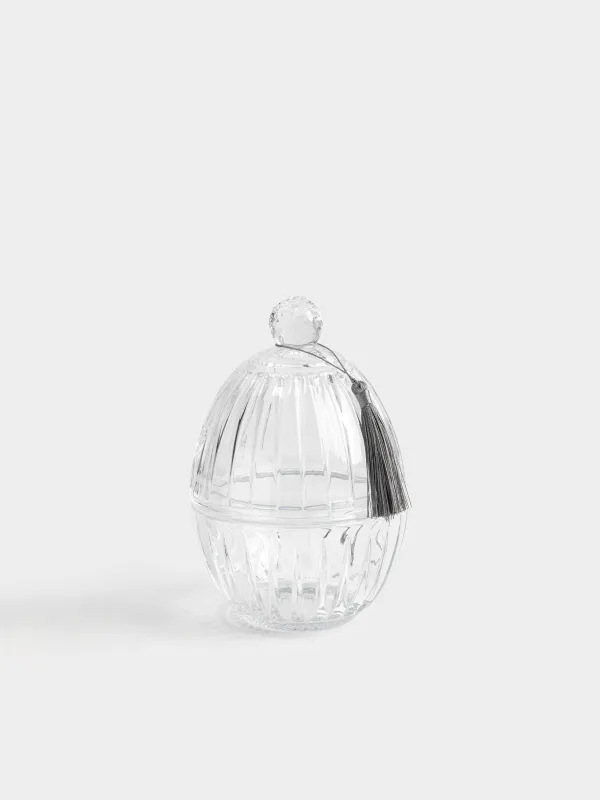 Storage container, 12x18 cm, ml, with brush, glass R, Glare, image-0