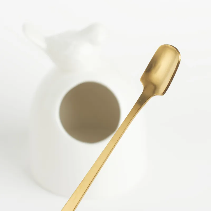 Sugar bowl, 11x15 cm, 350 ml, with spoon, ceramic / steel, dairy, Bird, Paradise garden, image-4