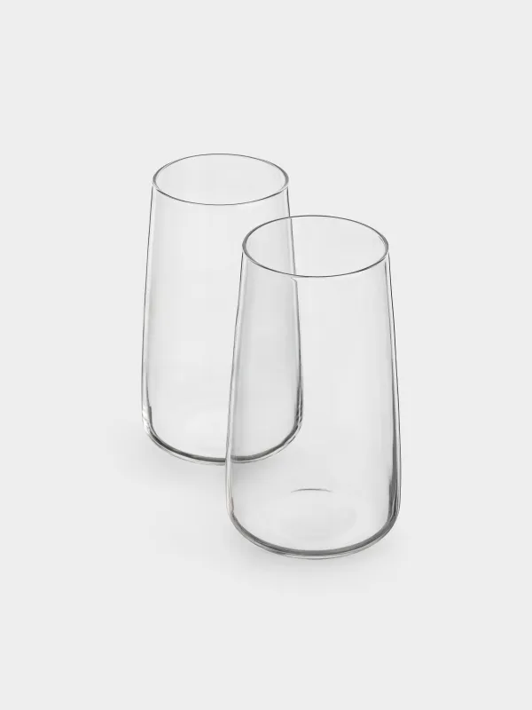 Glass, 15 cm, 550 ml, 2 pcs, glass, Lienza, image-1