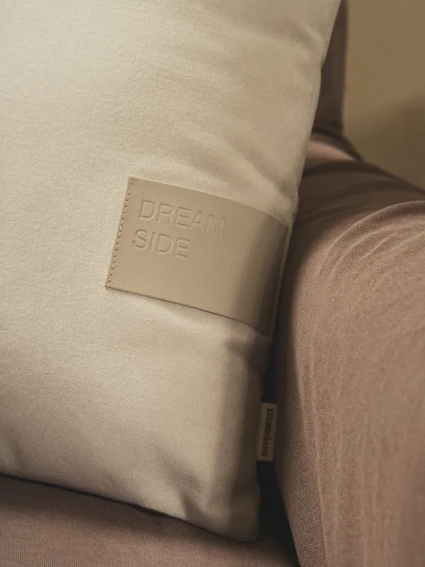 Decorative pillow, 45x45 cm, velvet, milky, Silk velvet, image-3