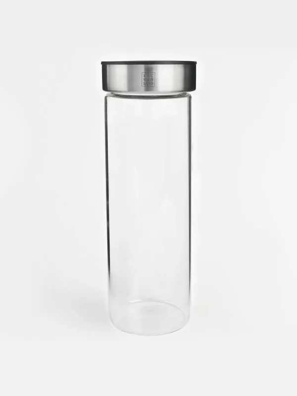Food jar, 1.4 l, glass B/plastic, Comfort, image-0