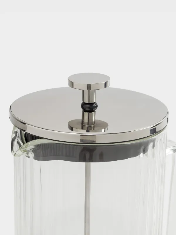 French press, 800 ml, glass B, Air ribby, image-4
