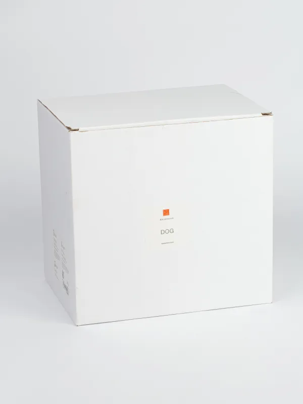 Candy bowl, 19х18 cm, 250 ml, with handle, polyresin, beige, Labrador with basket, Dog, image-5