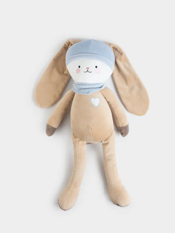 Toy, 30 cm, soft, polyester, Beige, Rabbit, Rabbit, image-0