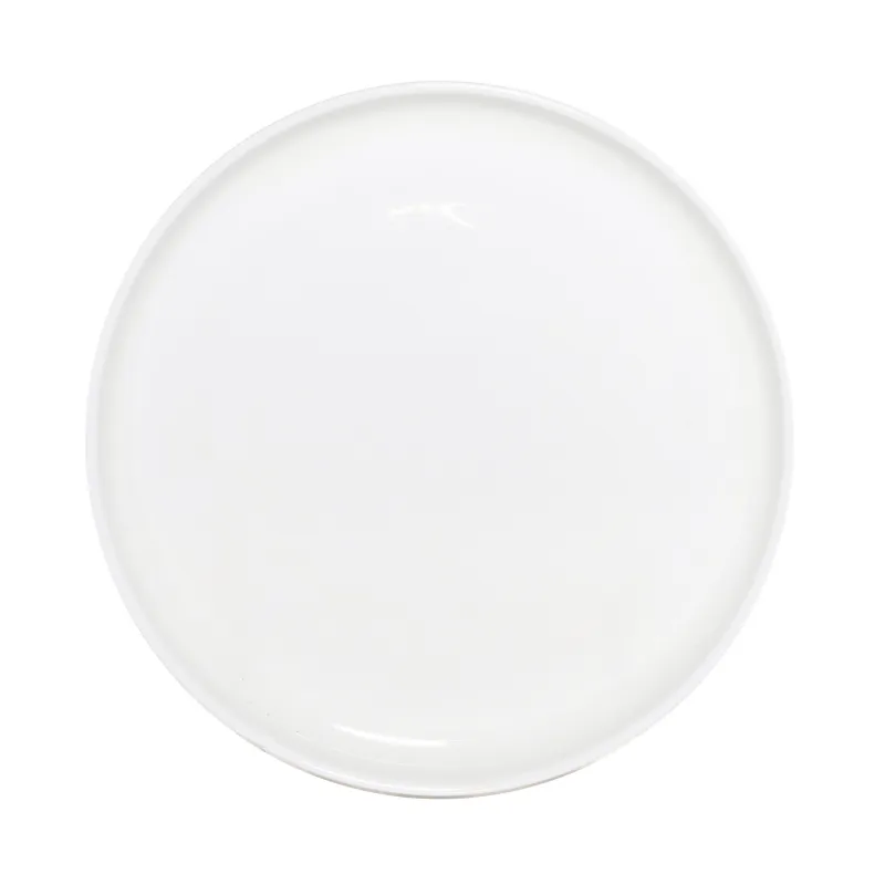 Dessert plate, 20 cm, 2 pcs, porcelain F, white, Ideal white, image-1