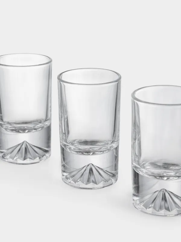 Drinking glass, 50 ml, 4 pcs, glass, Acme, image-3