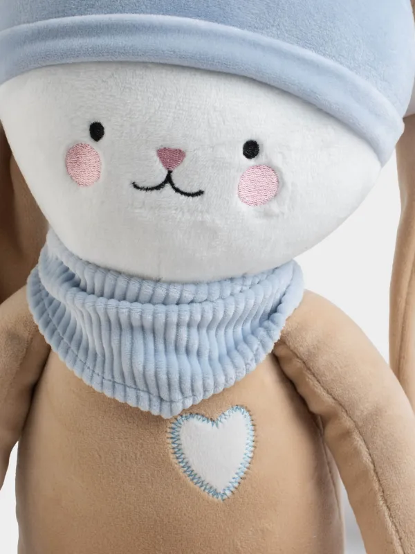 Toy, 30 cm, soft, polyester, Beige, Rabbit, Rabbit, image-2