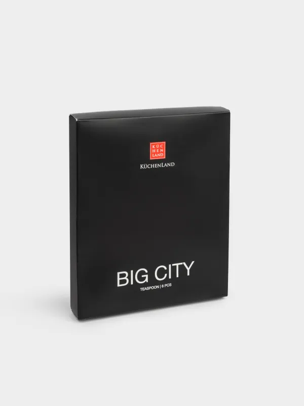 Tea spoon, 6 pcs, with long handle, steel, Madrid, image-5