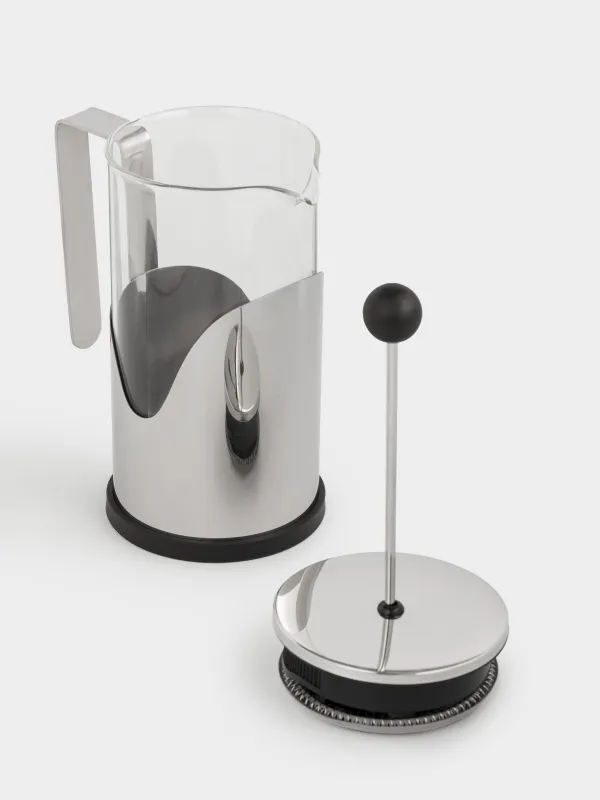 French press, 1 l, glass B / steel, Comfort, image-5