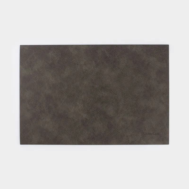Napkin for appliances, 30x45 cm, PVC, rectangular, dark gray, Rock