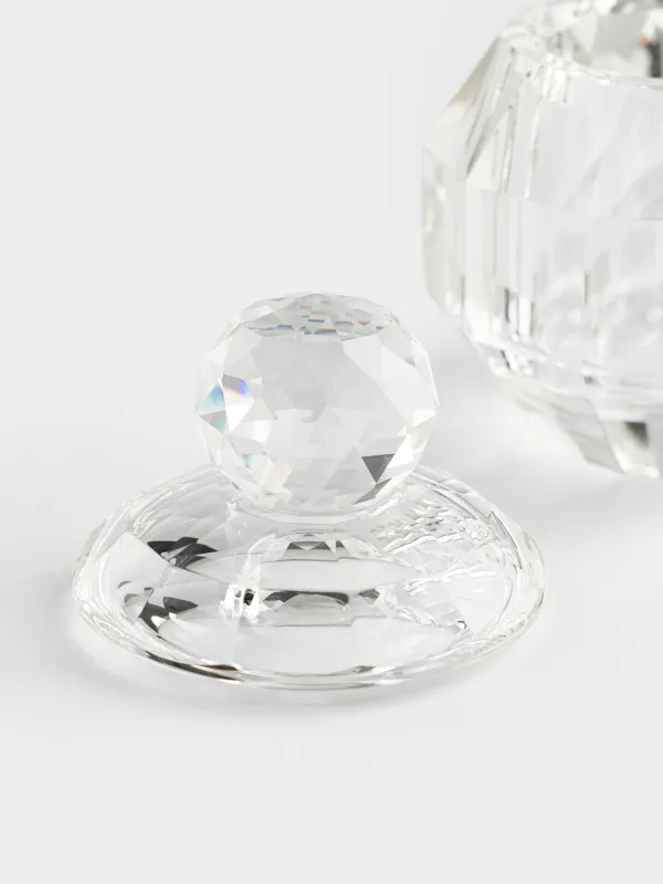 Jewelry box, 8x10 cm, crystal glass, Lux crystal, image-2