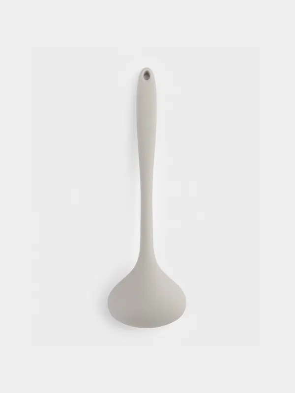 Ladle, 30 cm, silicone / nylon, beige, benefit, image-4