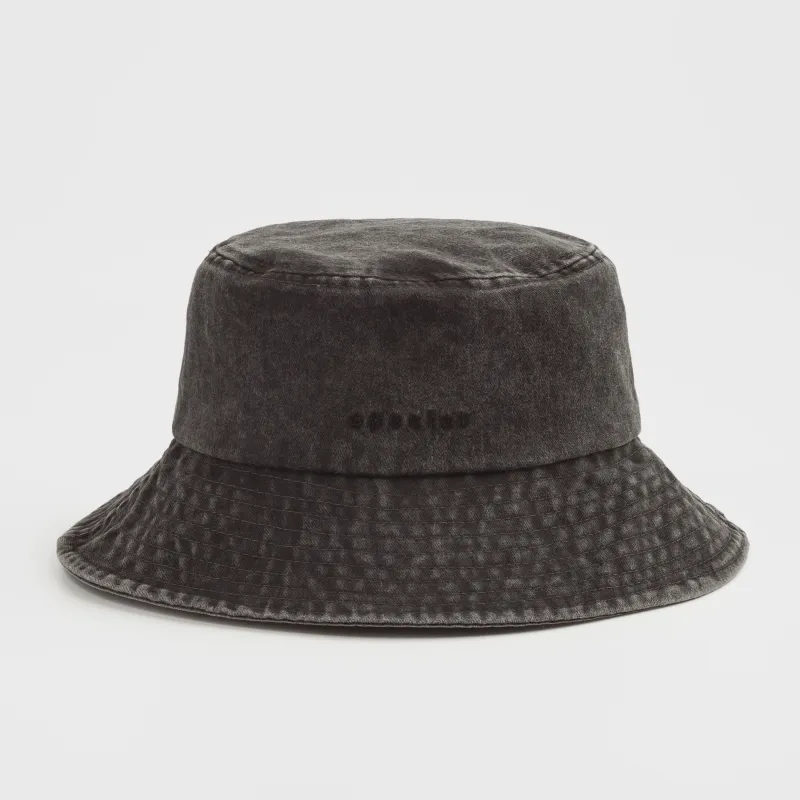 Panama hat, 57 cm, single size, cotton, black, Special, Shore