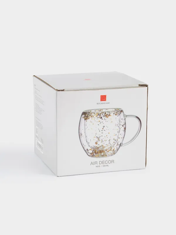 Mug, 350 ml, glass B, Air decor, image-4