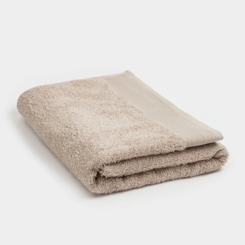 Towel, 70x140 cm, cotton, beige, Vari cotton, image-1
