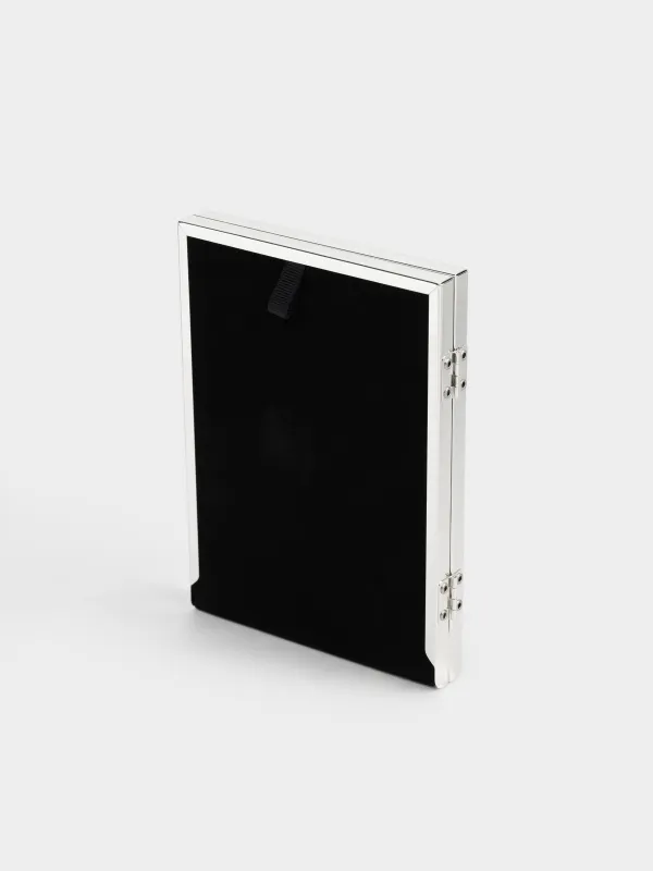 Photo frame, 13x18 cm, 2 photos, metal / glass, silver, Fantastic, image-4