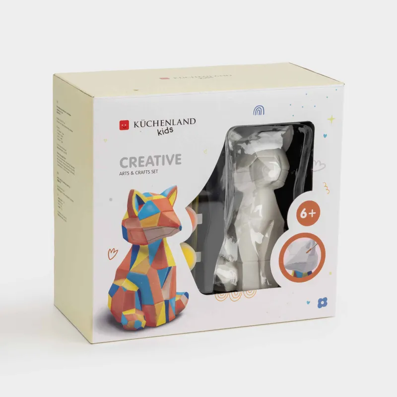 Creative kit, 1 items, painting, gypsum, Graphic fox, Creative