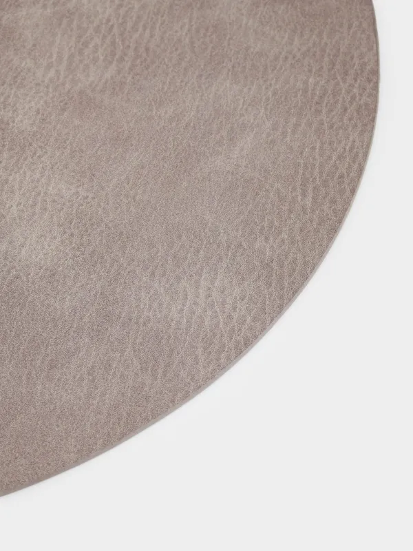 Napkin for appliances, 33 cm, PVC, round, dark brown, Rock, image-3