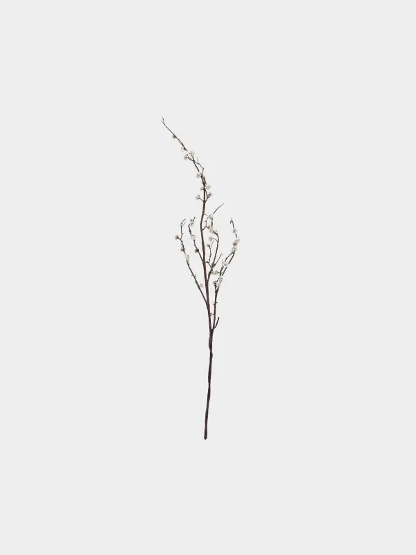 Decorative branch, 1.1 m, plastic / polyester, Plum blossoms, Flower garden, image-0
