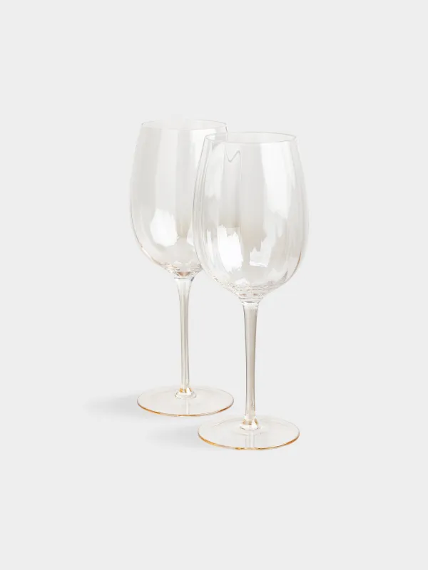 Drinking glass, 470 ml, 2 pcs, glass, beige, Filo R color, image-3