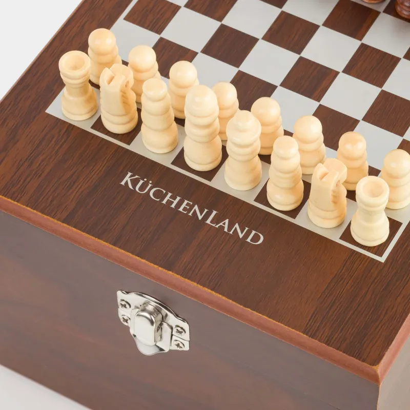 Whiskey set, 1 person, 4 items, in a box, glass / cubes/tongs, glass / marble, Chess, Sabal, image-4