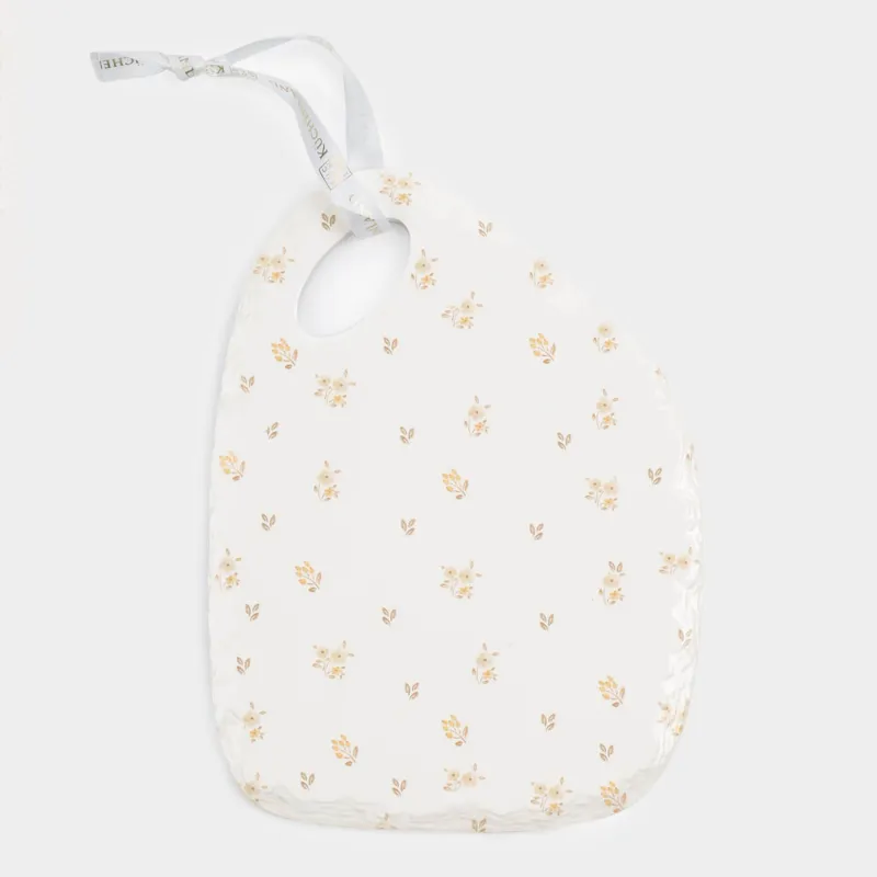 Hot food stand, 18x24 cm, ceramic / cork, milk, Vintage flowers, La flore